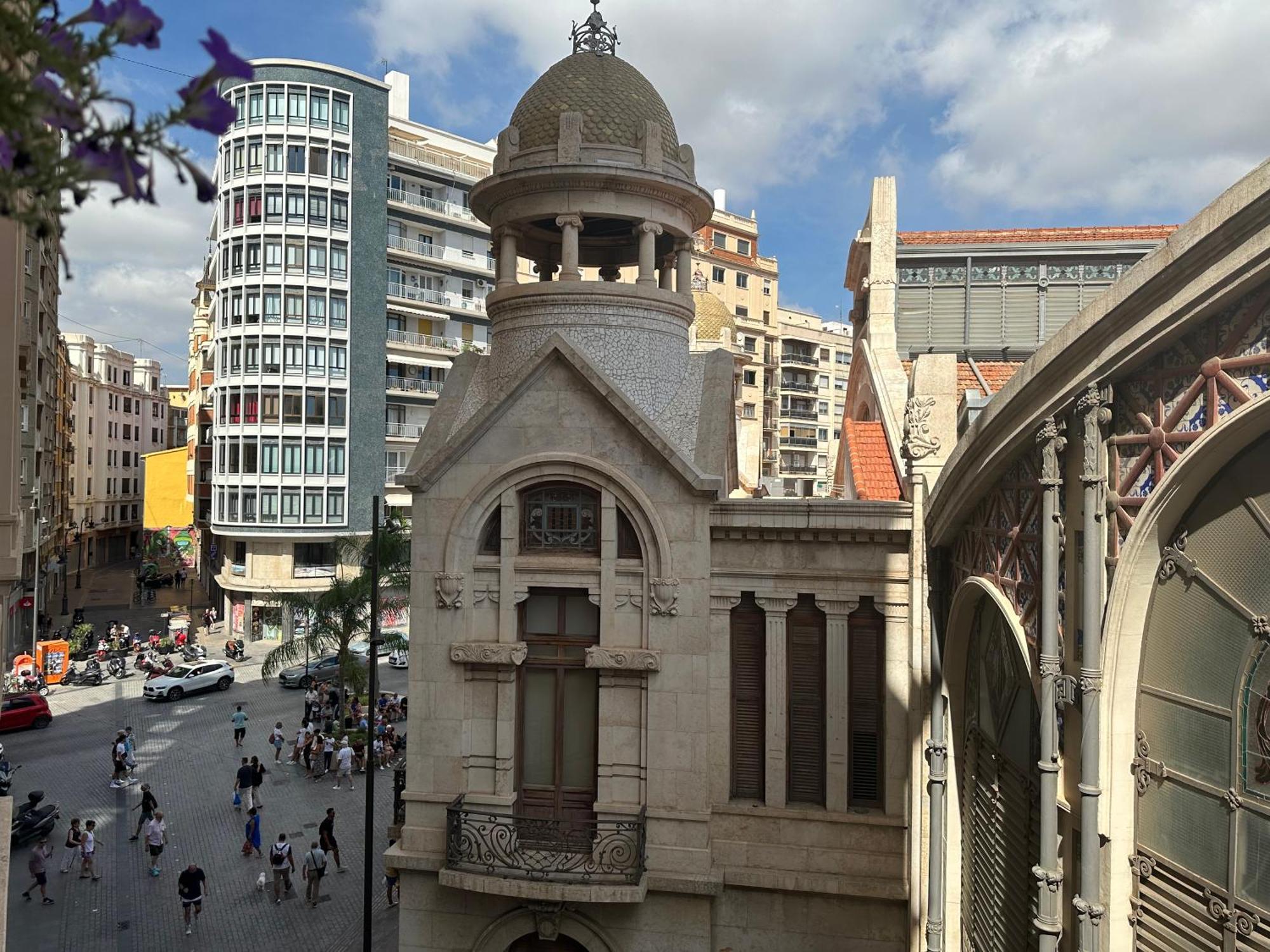 Mirador 1 Del Mercado Central - Habitacion Con Bano Privado En El Centro De La Ciudad Vella Valencie Exteriér fotografie