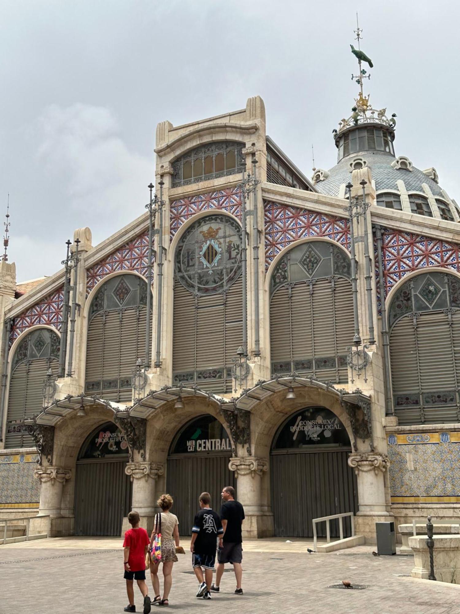 Mirador 1 Del Mercado Central - Habitacion Con Bano Privado En El Centro De La Ciudad Vella Valencie Exteriér fotografie