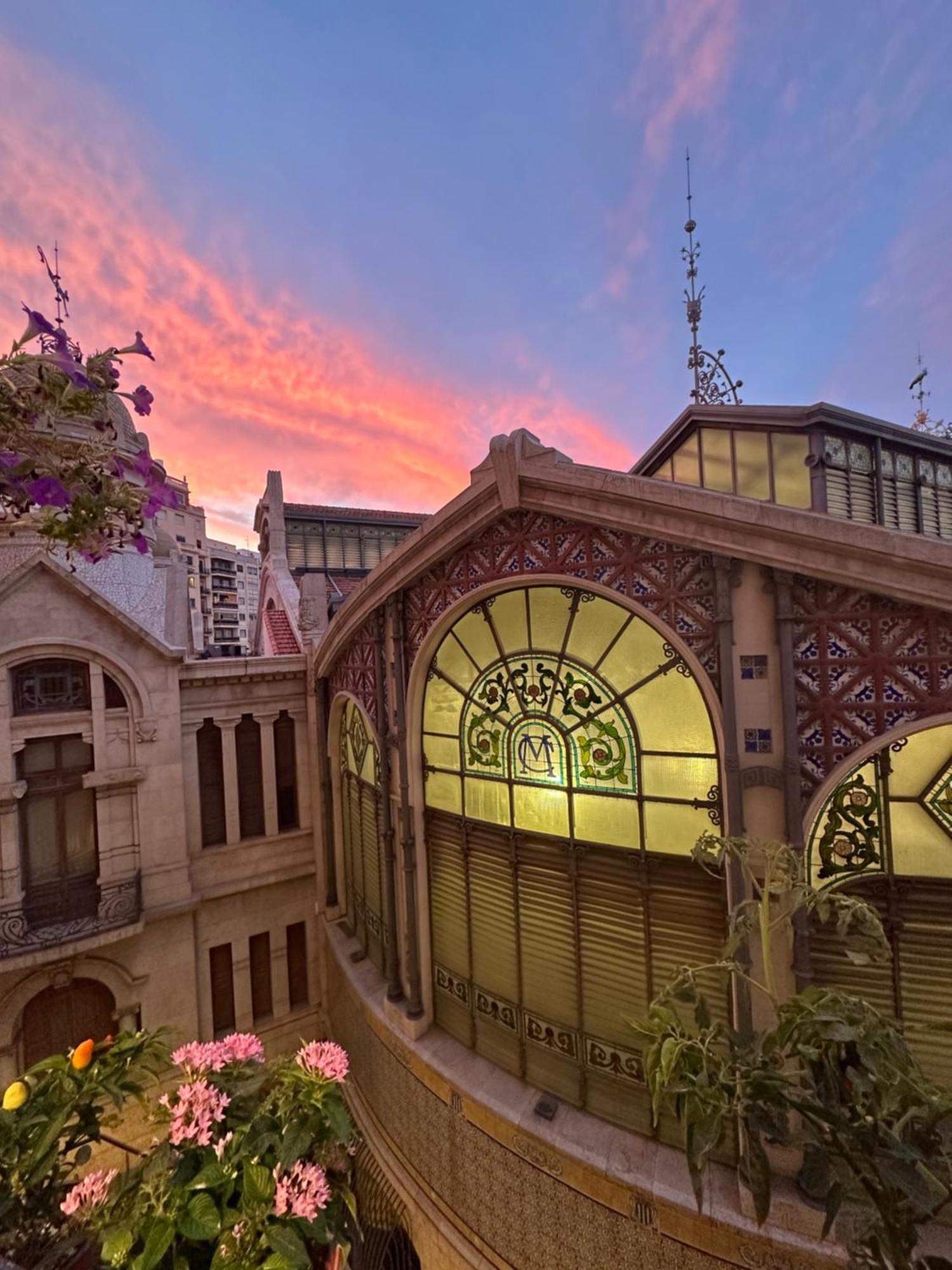 Mirador 1 Del Mercado Central - Habitacion Con Bano Privado En El Centro De La Ciudad Vella Valencie Exteriér fotografie